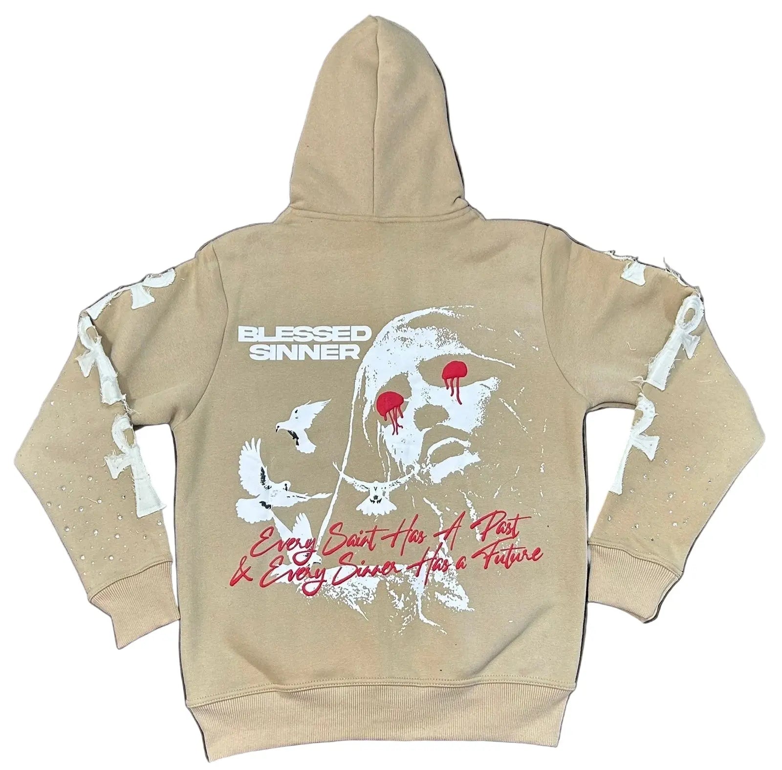 Pina Colada long sleeve zip up hoodie