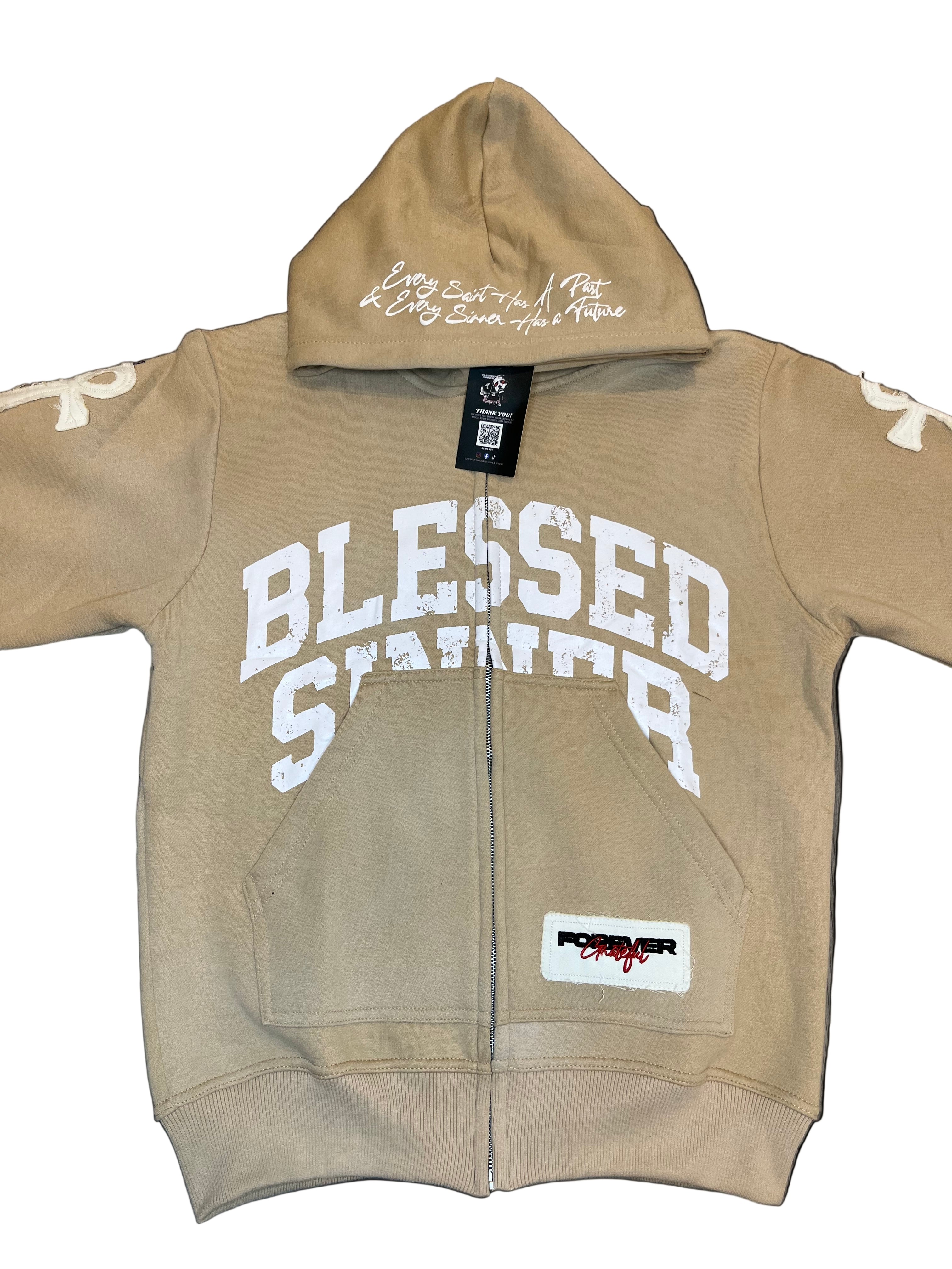 Pina Colada long sleeve zip up hoodie