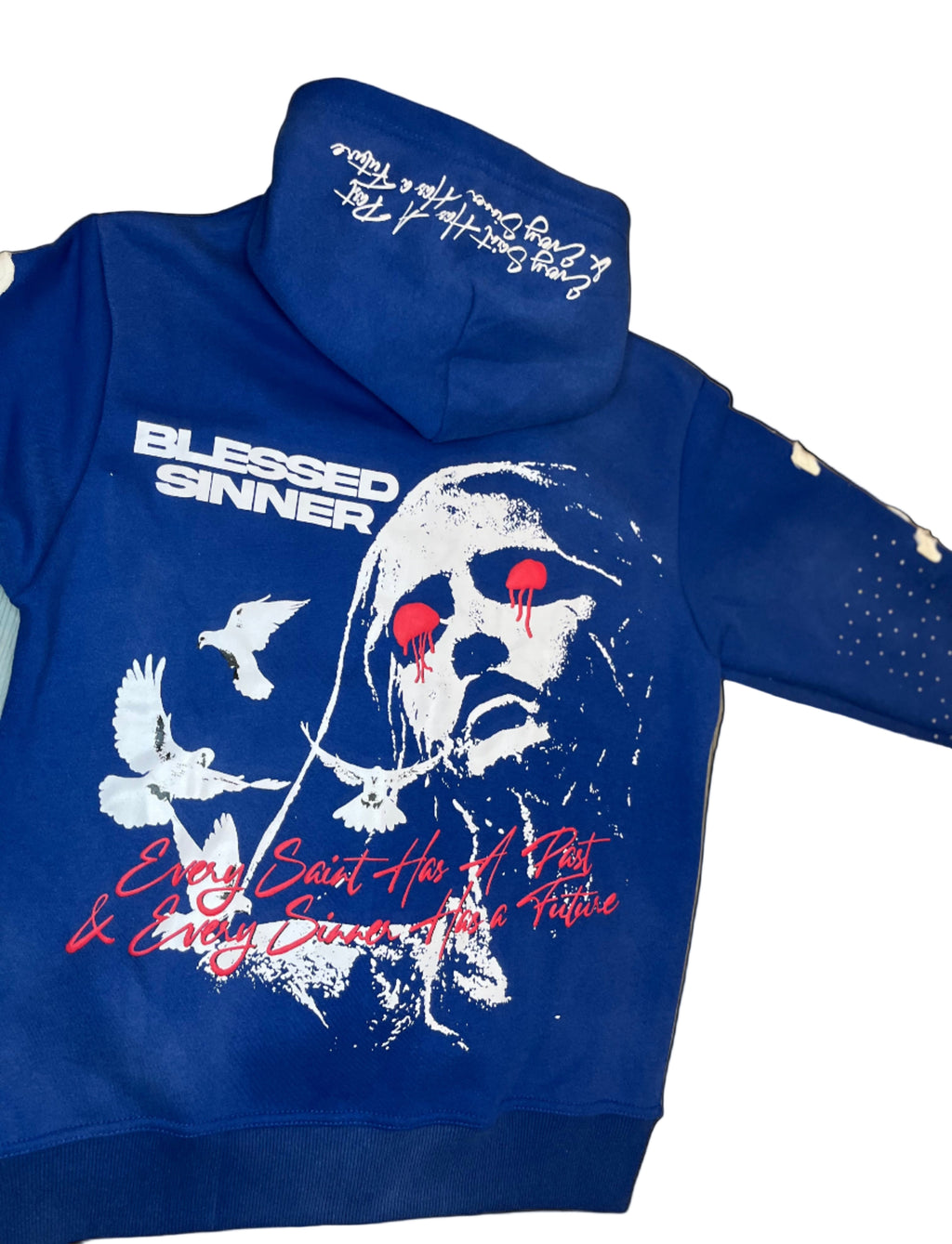 Royal Berry long sleeve zip up hoodie