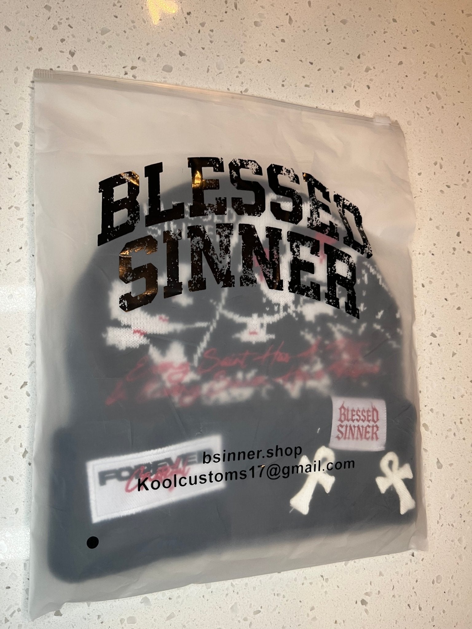 Blessed Sinner Beanie - Unisex Fashion Cozy Winter Wear - Blessed Sinner Shop