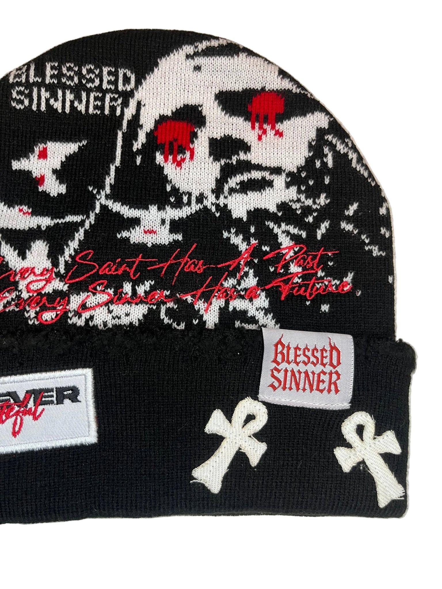 Blessed Sinner Beanie - Unisex Fashion Cozy Winter Wear - Blessed Sinner Shop